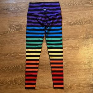 Rainbow KDEER leggings- like new condition